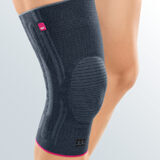 Genumedi extra weit, Kniebandage mit Patella-Silikonring