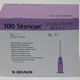 B.Braun Sterican Einmalkanülen 24 G Lila